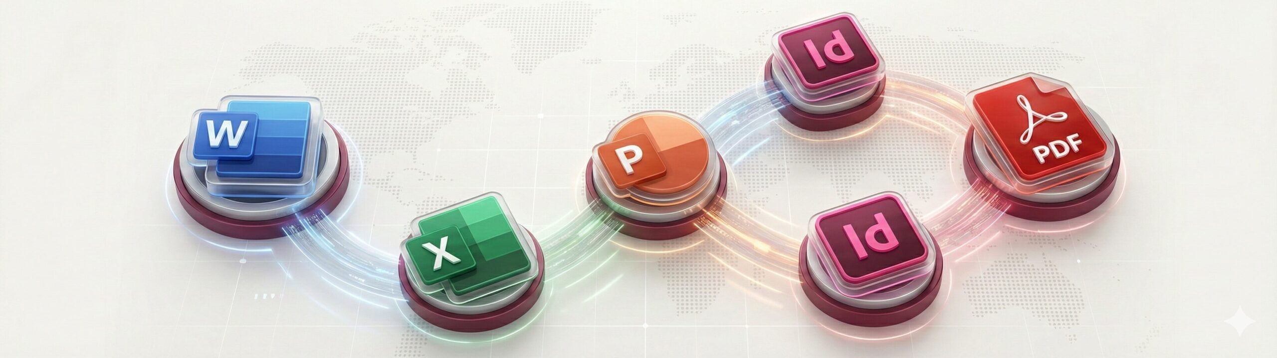 LingoTurk belge formatı çevirisi - Word, Excel, PowerPoint ve PDF, InDesign tercüme uzmanlığı